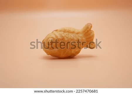 Delicious image as a bread with a home-style crucian carp shape Royalty-Free Stock Photo #2257470681