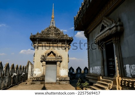 temple in bangkok thailand, beautiful photo digital picture , taken in laos, asia