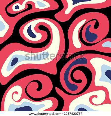 This is a wavy abstract pattern that is suitable for use as wallpaper, pillowcases and other fabric craft products
