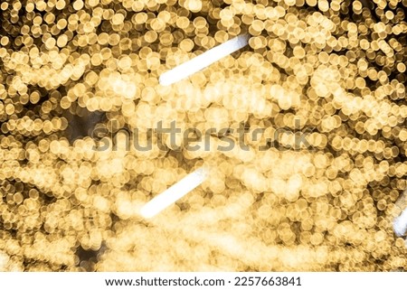 golden starry sky spot background material
