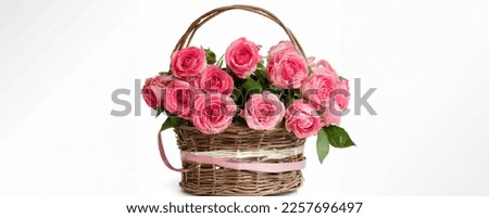 Decorative floral set, beautiful design.