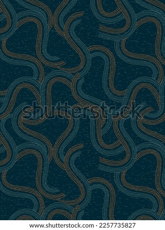 Curly stripes carpet pattern design for textile print,fabric,wallpaper