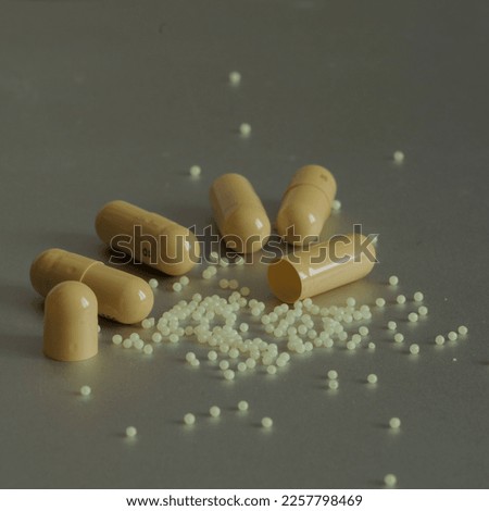 square picture of long pills