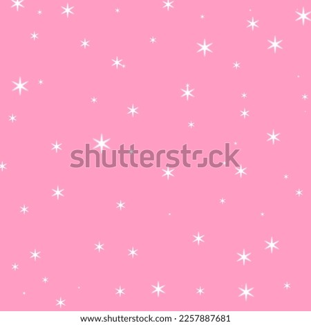 Pink star vector and  illustration
