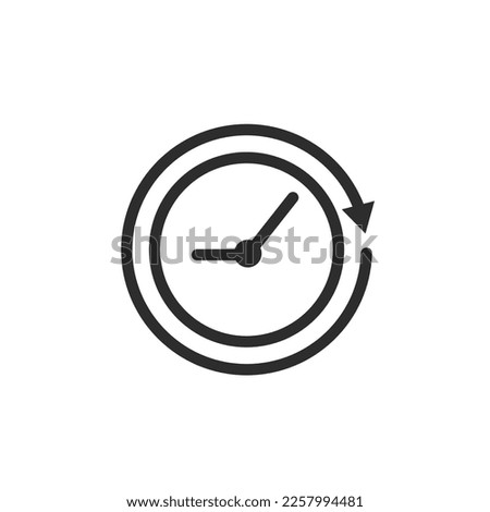 long life time or durable icon vector concept design template web Royalty-Free Stock Photo #2257994481