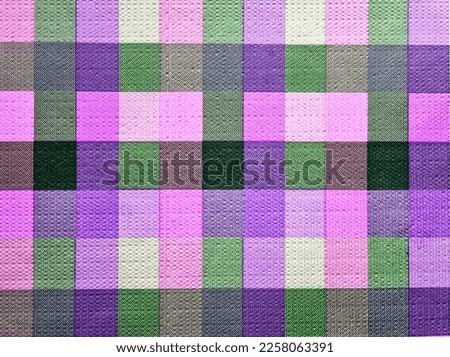 square background colorful seamless grid pattern