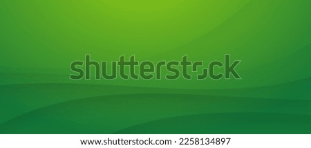 Abstract minimal background with green gradient. Dynamic wave banner background with soft green color	 Royalty-Free Stock Photo #2258134897