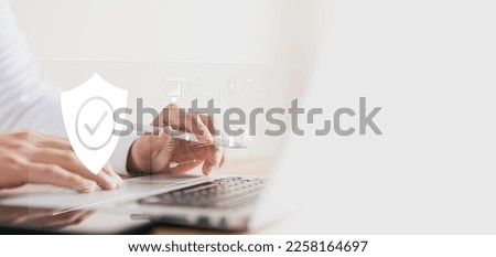 cybersecurity and privacy concept of data protection, secure encryption technology, secure internet access, secure encryption of user private data, Business confidentiality security. Royalty-Free Stock Photo #2258164697