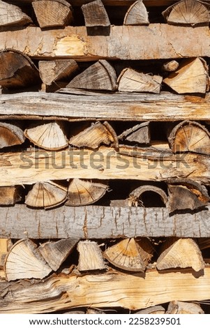  Stack of Cut Lumber, Wood Background
