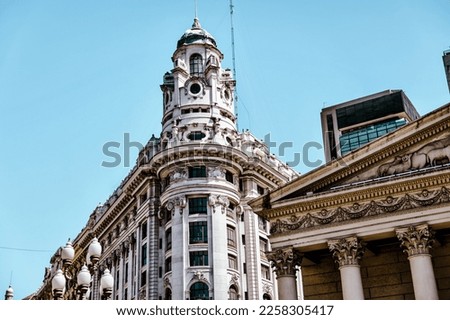 Buenos Aires, Argentina - December 21, 2022: Sights and classic architecture in and around Buenos Aires Argentina.
