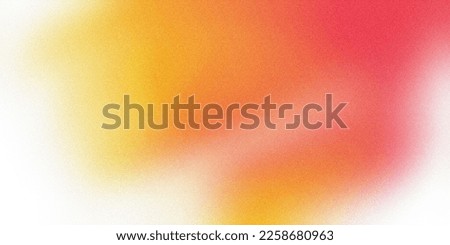 Dynamic Energy and High Spirit: Red Yellow Gradient Background with Noise Effect Royalty-Free Stock Photo #2258680963