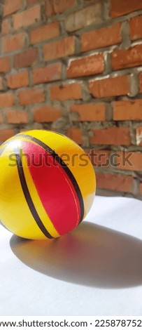 Colorful toy ball for children's activities