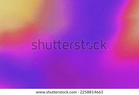 Abstract blurred grainy gradient background texture. Colorful digital grain soft noise effect pattern. Lo-fi multicolor vintage retro. VHS Glitch Texture Royalty-Free Stock Photo #2258814663