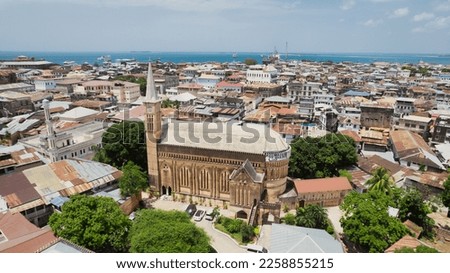 Anglican Cathedral Christ Church in Stone Town, Zanzibar city Royalty-Free Stock Photo #2258855215