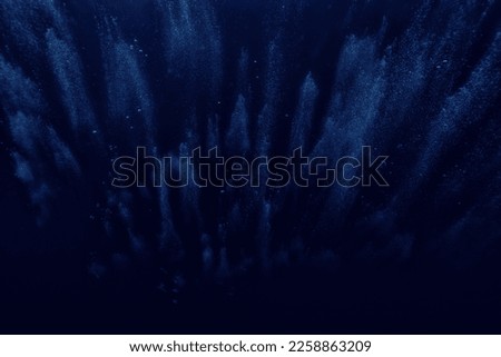 bubbles diving blue abstract underwater background