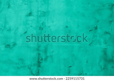 Abstract background for design from old green plaster.