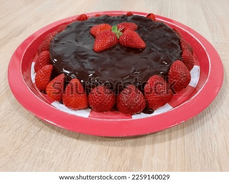 chocolate and strawberry cake, sweet, romantic, in love, love, valentines, couple, fresh fruit, natural, tasty, rich, plate, tray, homemade, dessert