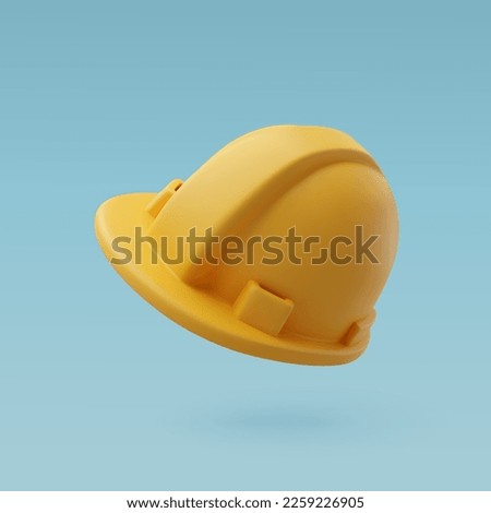 3d Vector Safety Helmet, Construction and Maintenance Icon for Web Design. Eps 10 Vector. Royalty-Free Stock Photo #2259226905