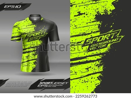 Tshirt abstract texture with grunge background for extreme sports jersey, racing, soccer, gaming, motocross, cycling, downhill, leggings Royalty-Free Stock Photo #2259262773