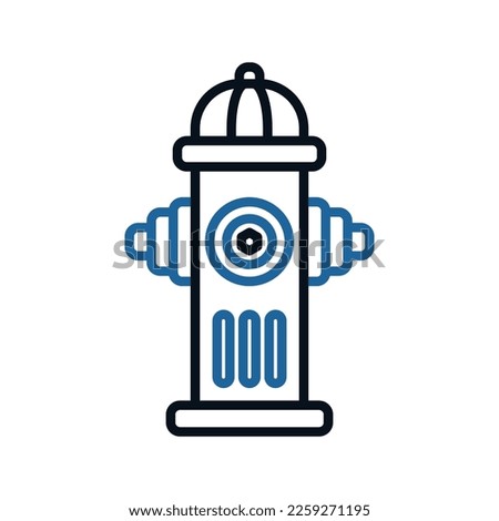 Hydrant icon. Fire Hydrant sign for mobile concept and web design. vector illustration	