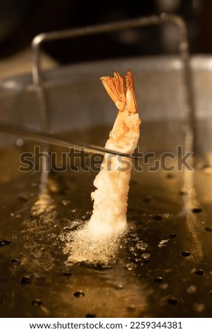 
tempura shrimp tempura food making process