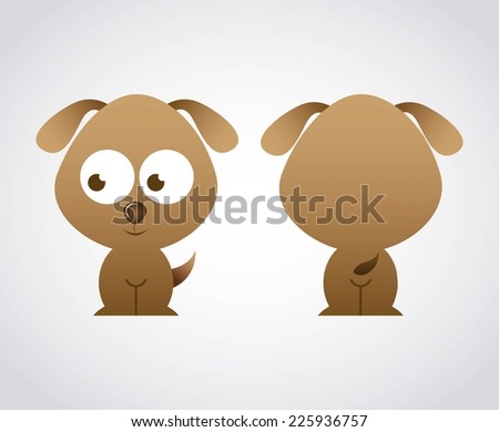 animal cute graphic design , vector illustration