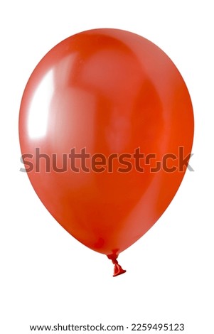 Inflatable balloon on the white background Royalty-Free Stock Photo #2259495123