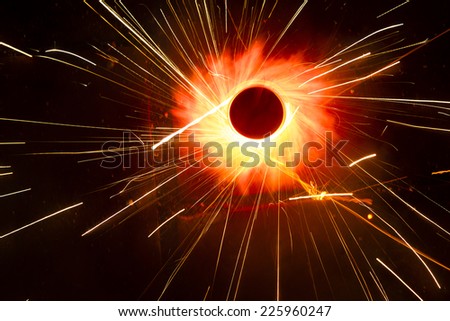 Fireworks Display During Diwali