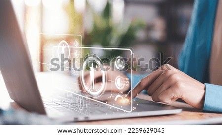 Human Resource Management ,Strategic planning for success through people business development concept by choosing professional leaders employee competency Teamwork, businessman working with laptop Royalty-Free Stock Photo #2259629045