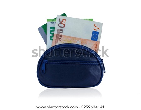 Money and wallet. High quality photo