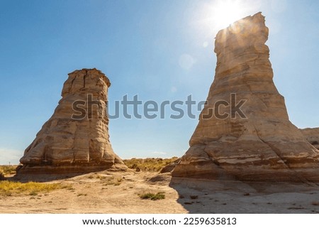 Elephant Feet rock in Navajo nation reservation, Arizona, USA Royalty-Free Stock Photo #2259635813