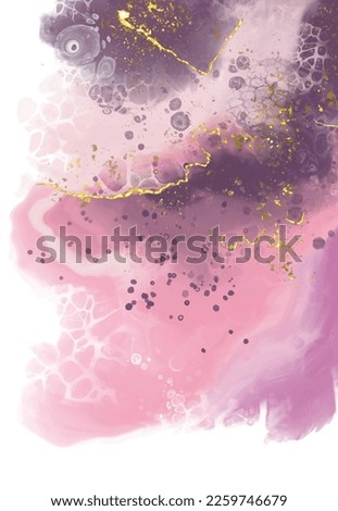 abstract pink coral color background painting design. vector illustration