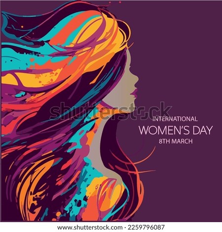 International Women's Day Vector illustration design