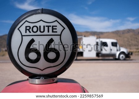 Historic Route 66 in the USA