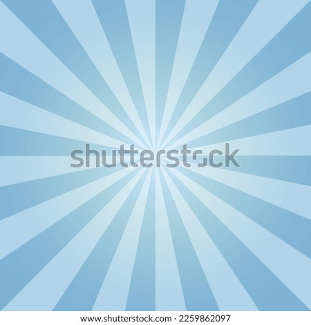 Sunburst Design Background Wallpaper Light Blue