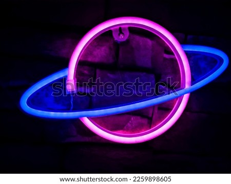 cool neon lights glowing picture 