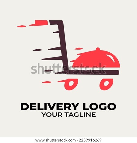 Fast Food Delivery Logo Collections 