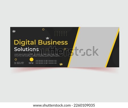 digital business solution banner design for you
