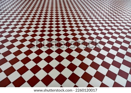 checkered floor in the energy room of a coal mine Royalty-Free Stock Photo #2260120017