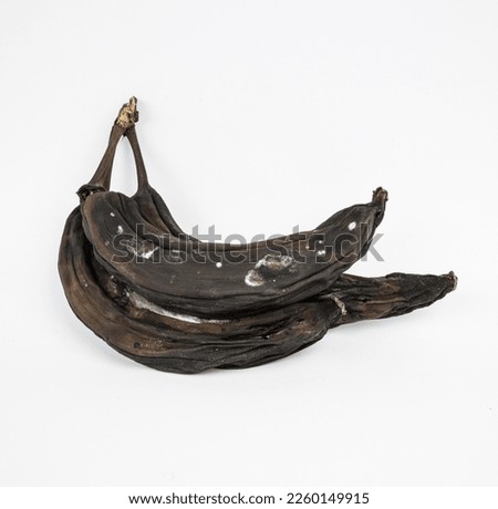 Rotten Old Black Moldy Bananas   Royalty-Free Stock Photo #2260149915