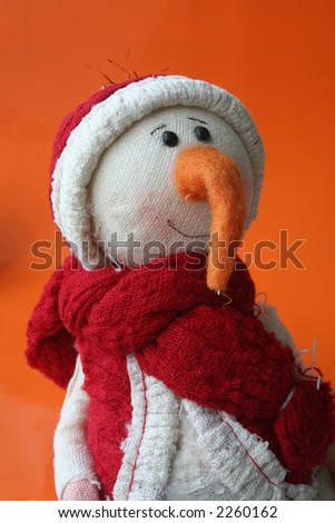 Snowman doll Royalty-Free Stock Photo #2260162