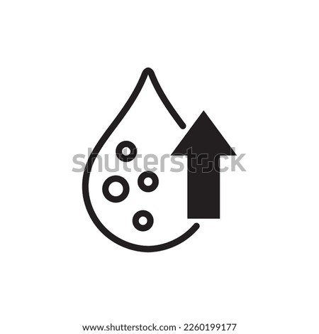 High cholesterol icon design vector illustration Royalty-Free Stock Photo #2260199177