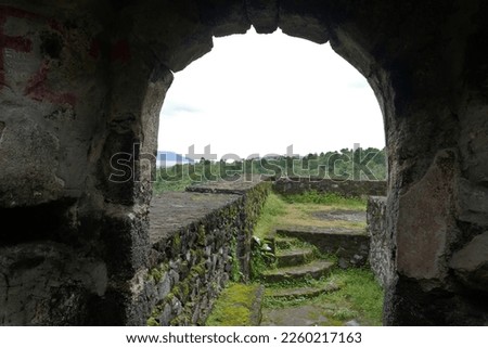 Fort Torre area of ​​the Tidore Sultanate, North Maluku, Indonesia