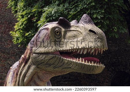 prehistoric strong and massive monster dinosaur 
