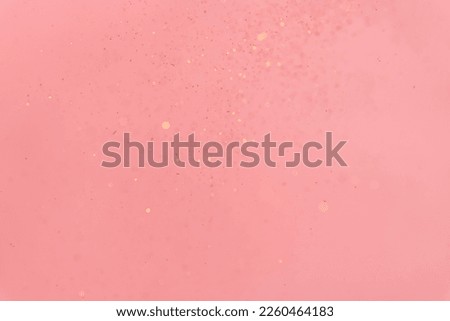pink abstract background with flying gold sequins Royalty-Free Stock Photo #2260464183