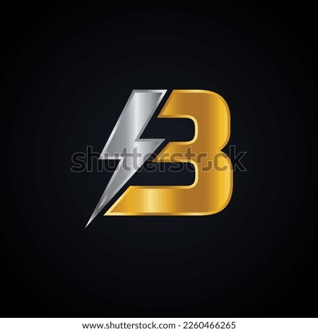 B-LETTER-POWER-LOGO Stock Vector Images - Avopix.com