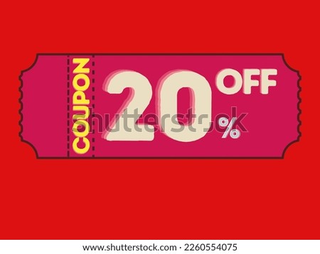 20 percent off discount limited offer