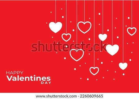Valentine's day background with Heart Shaped Balloon product display