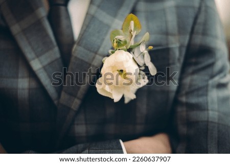 Flowers bouquet roses white wedding celebrate