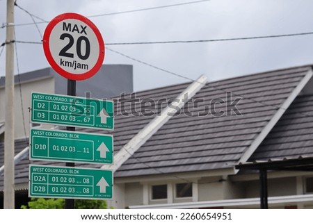 Guidance signs are a type of sign that indicates directions and Driving speed